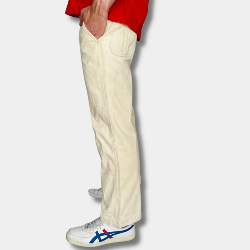 70s Levi’s White Tab Cream Pants‎